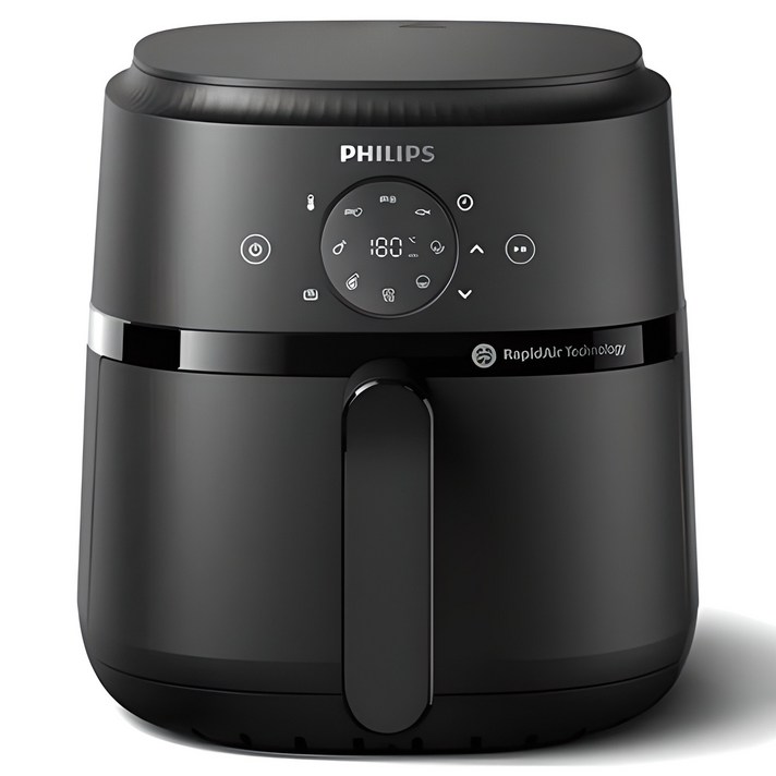 필립스 2000 시리즈 에어프라이어 4.2L, NA22900, 매트블랙
