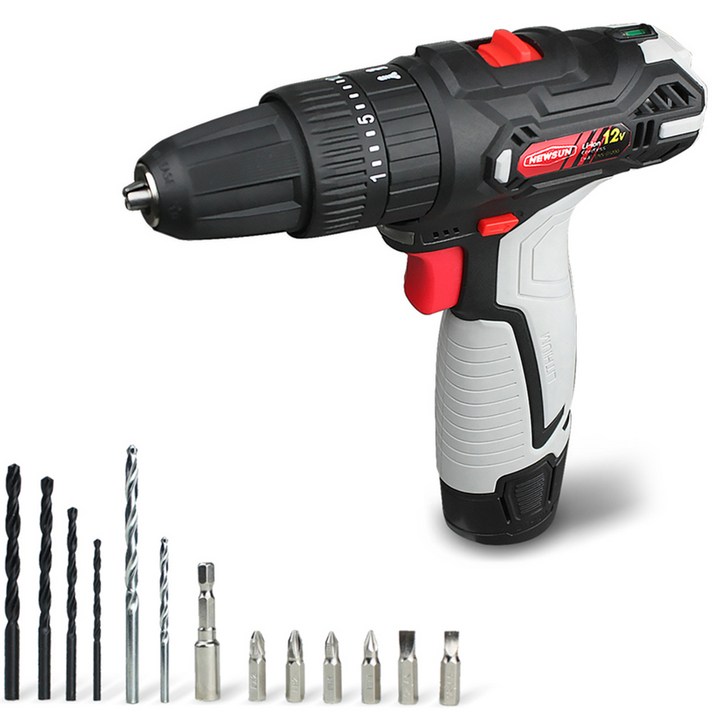 
                                                        뉴썬 무선해머드릴 12V 리튬이온배터리 ENS-D1200, 1개
                                                    