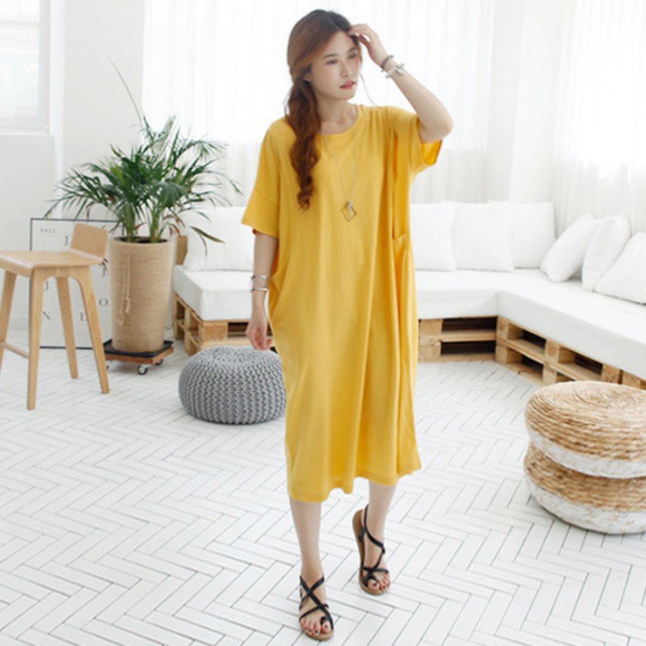 에베쏘 블루캔디 롱박스 수유원피스