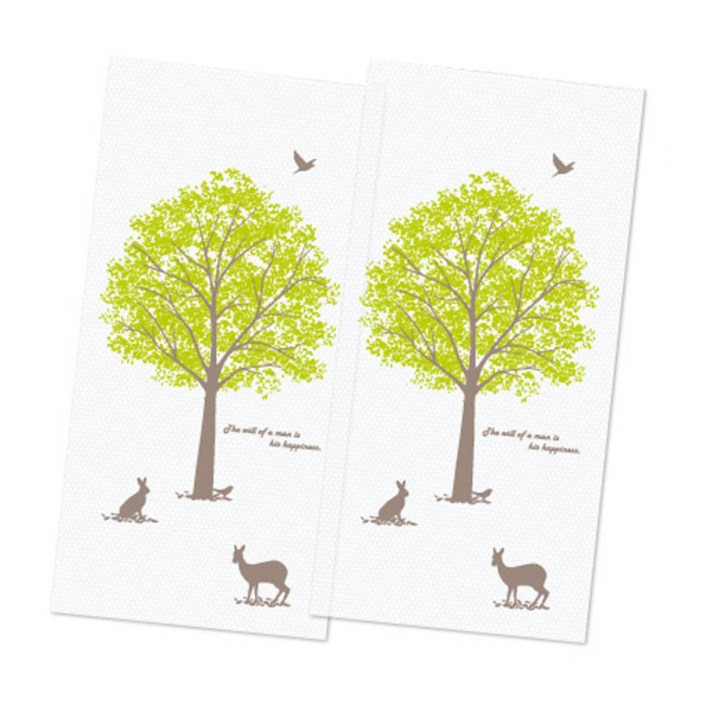 네이쳐리빙 전폭 단열뽁뽁이 2p 세트, 그린트리