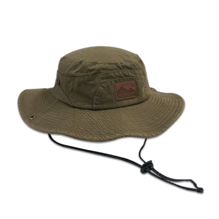 휴몬트 춘추하계 데님 벙거지, 브라운