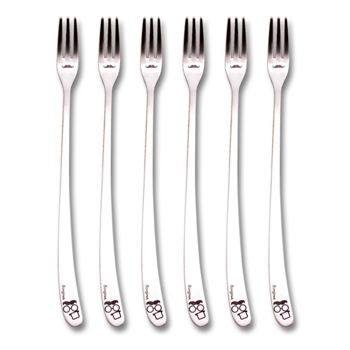 
                                                        봉쥬키친 슬림티포크, 혼합색상, 6개
                                                    