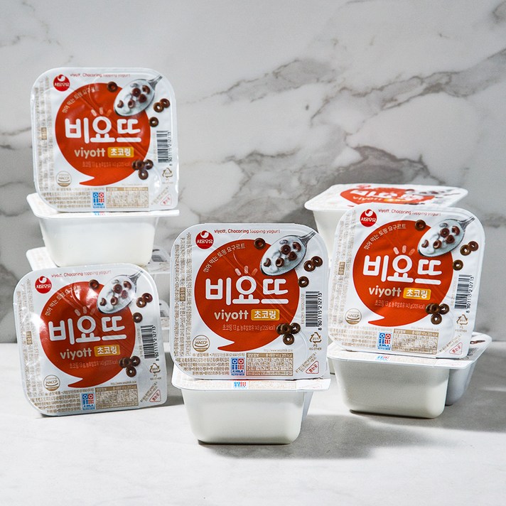 서울우유 비요뜨 초코링 요거트, 143g, 12개