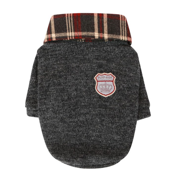 퍼피엔젤 아이비 시크 스웨터 SW066, 801 GR