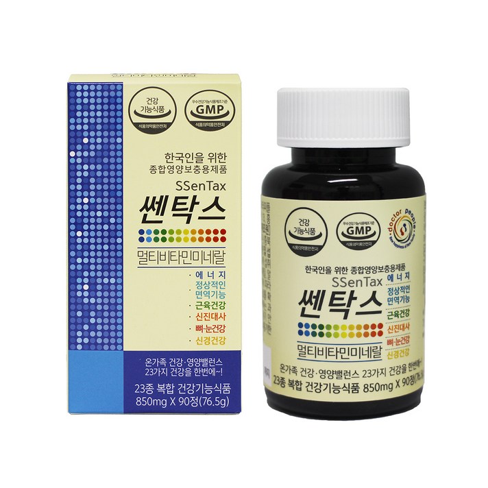 닥터피플 쎈탁스 멀티 비타민 미네랄, 90정, 1개