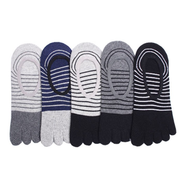 두발로 남성용 링글발가락 페이크양말 5족세트