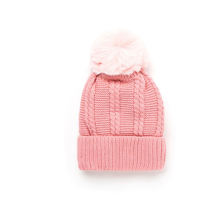 아동용 포근방울 털모자