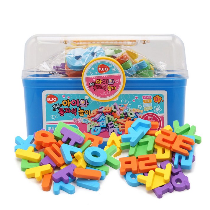 
                                                        비앤씨 아이와 통 자석퍼즐 종합놀이세트, 1세트, 117피스
                                                    