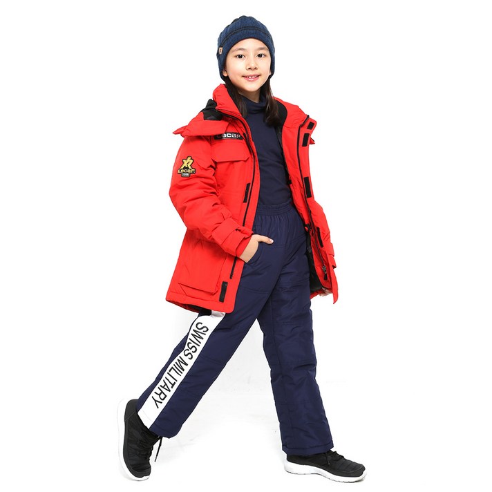 스위스밀리터리 아동용 패딩바지