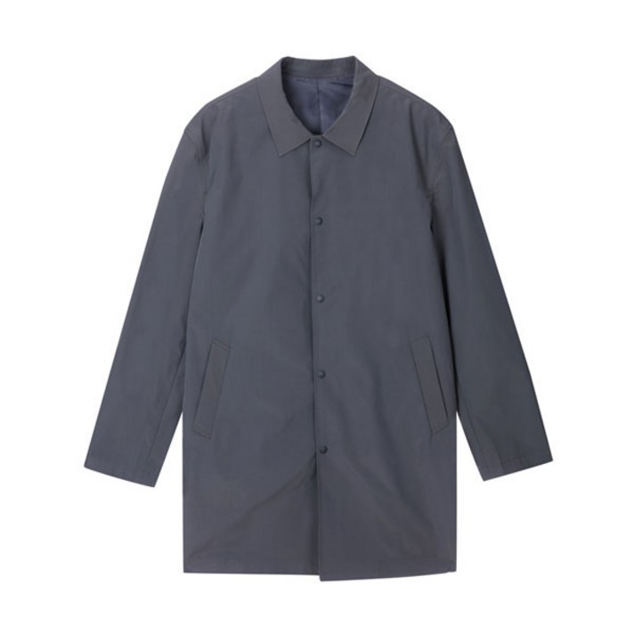 베이직하우스 남성용 폴리 고신축 하프 기장 맥코트 HUCA2101