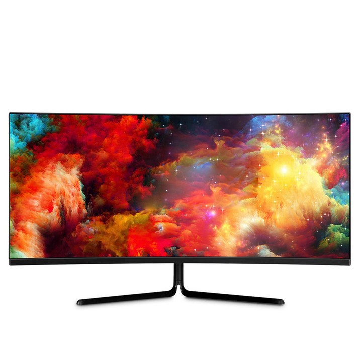 한성컴퓨터 86.4cm WQHD 퀀텀닷 1500R 리얼 100 게이밍 모니터, TFG34Q10WQ(일반)