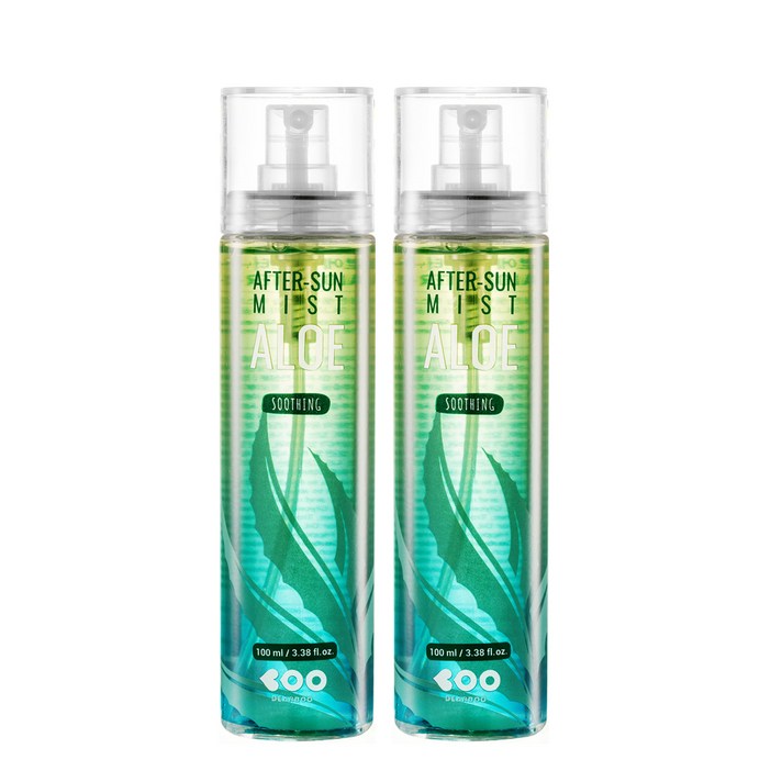 디어부 알로에 에프터 썬 미스트, 100ml, 2개