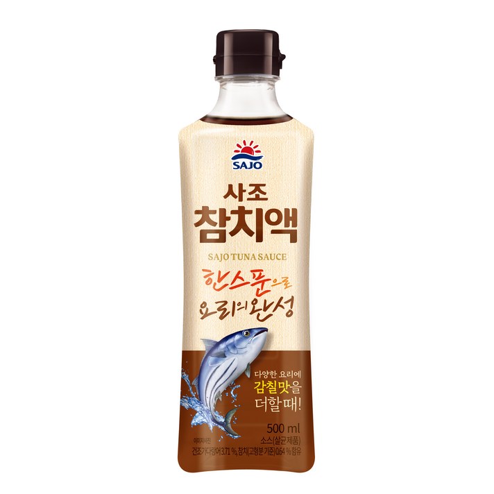 사조 참치액, 500ml, 1개