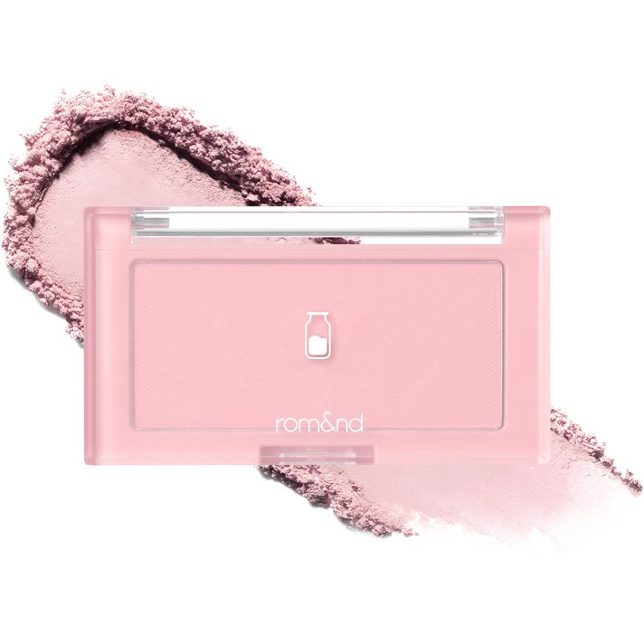 롬앤 베러 댄 치크 우유 시리즈 블러셔 3.8g, W02 스트로베리 밀크, 1개