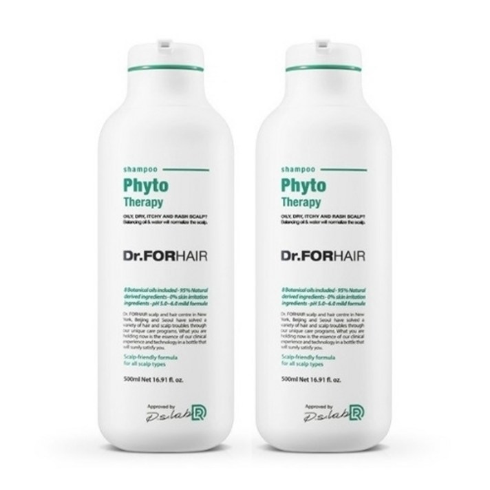 닥터포헤어 피토 테라피 샴푸 시트러스향, 500ml, 2개