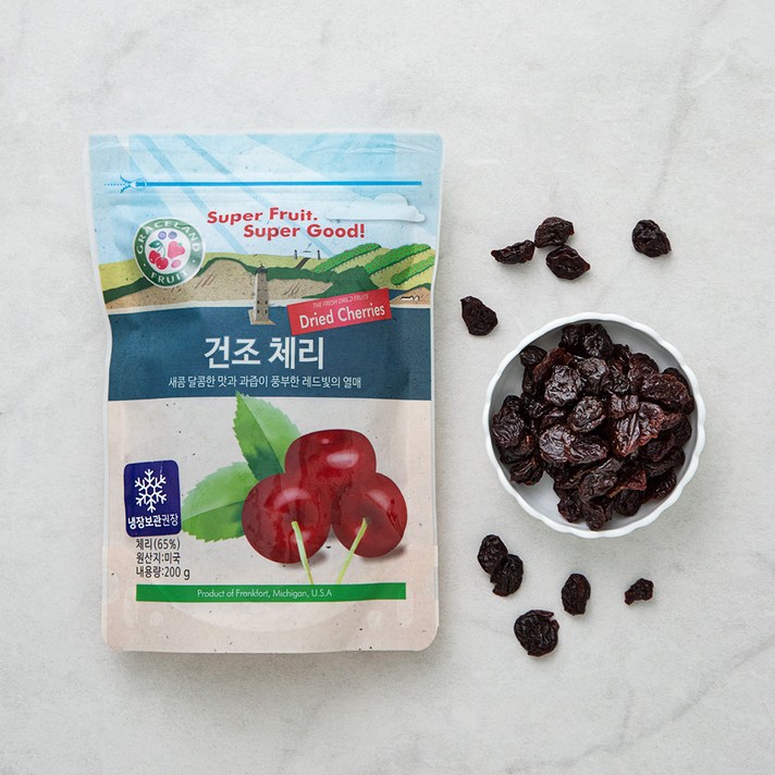 건조 타트 체리, 200g, 1봉