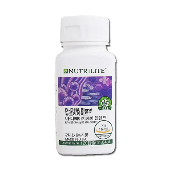 뉴트리라이트 비디에이치에이 블렌드, 120정, 1개