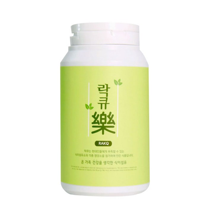 락큐 순도 차전자피 식이섬유 환, 350g, 1개