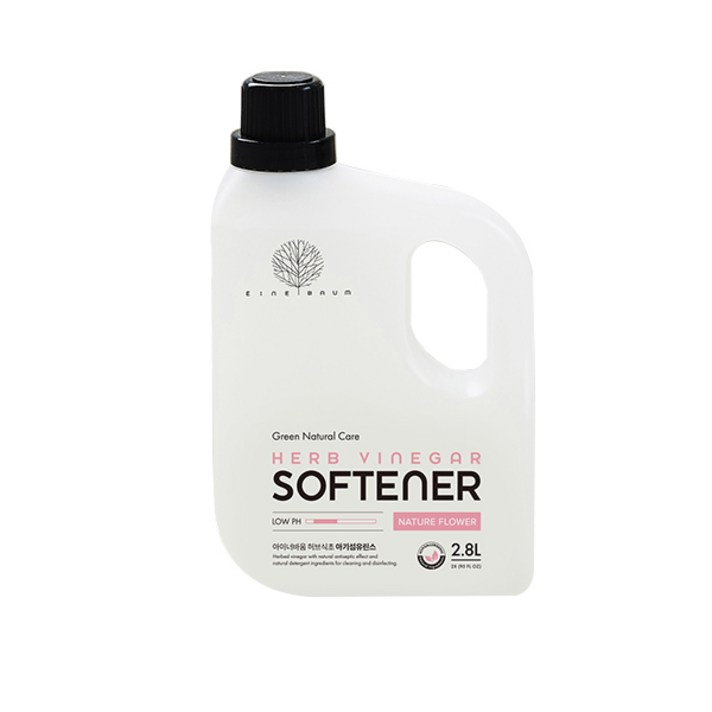 아이너바움 대용량 허브식초 섬유유연제 네이처플라워 본품, 2.8L, 1개