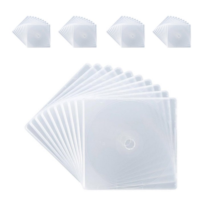연질 CD DVD 2P 공케이스 20mm 50p