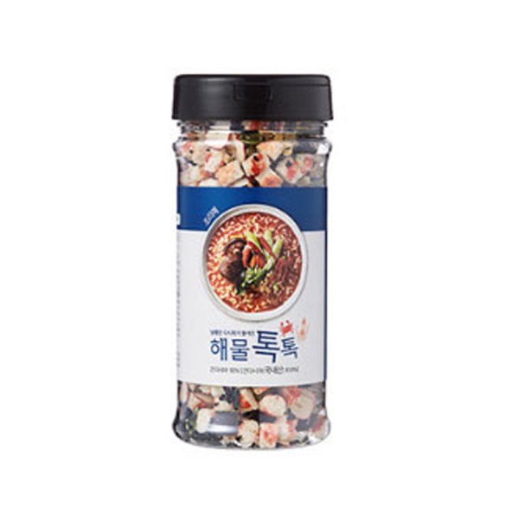 맛침표 남해안 다시마가 들어간 해물톡톡, 100g, 1개