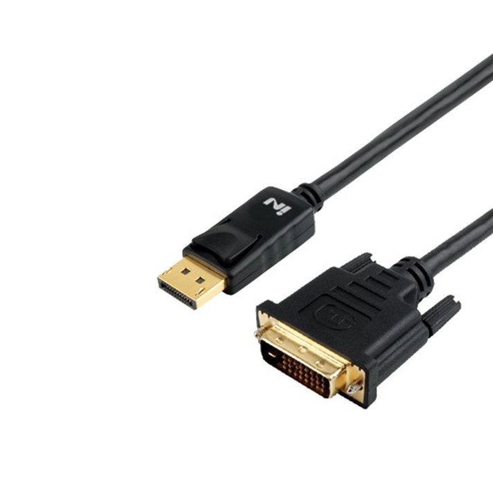 인네트워크 Displayport 1.1V to DVI 케이블 IN-DPD02, 1개, 2m