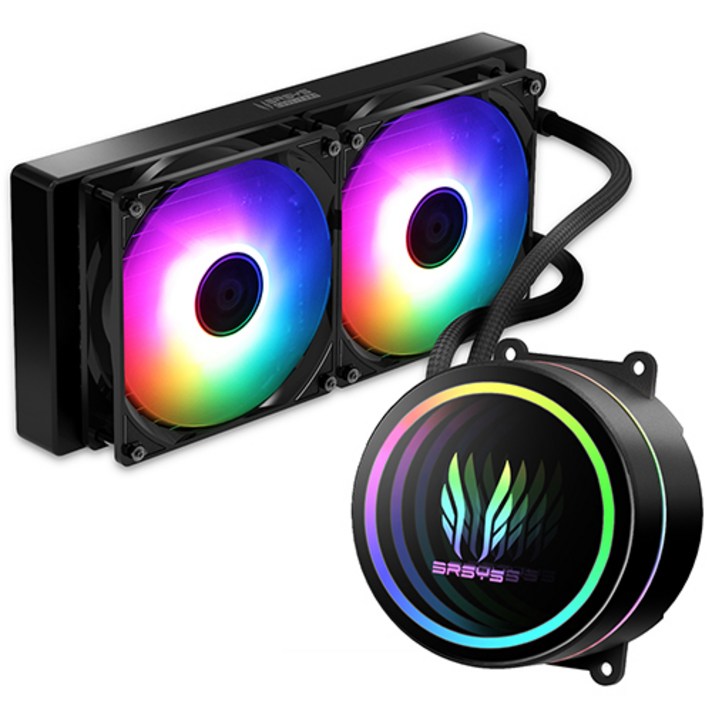 쓰리알시스템 SOCOOOL INT 240 RGB 수냉쿨러