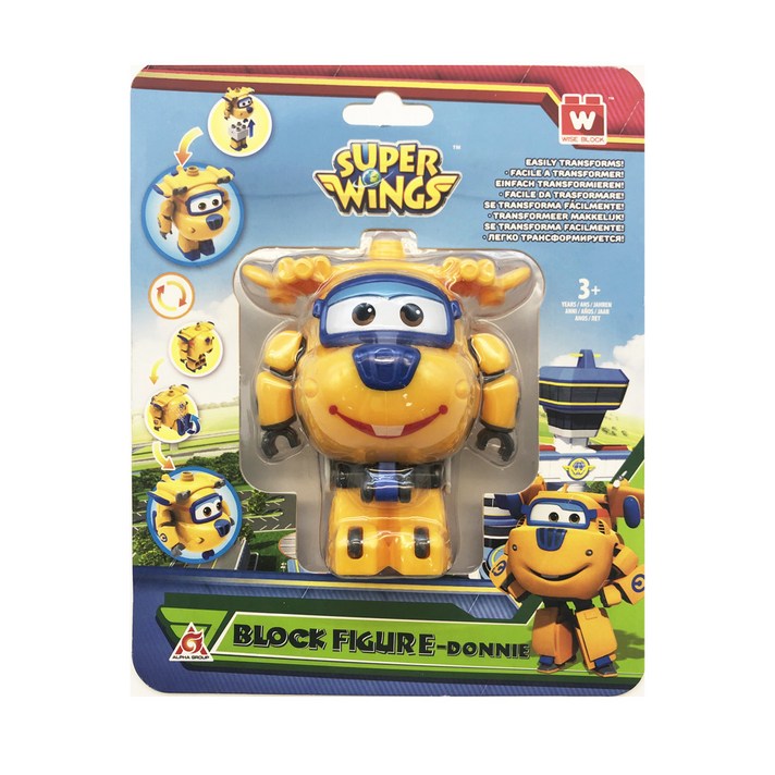 
                                                        슈퍼윙스 도니 피규어 블럭, 혼합색상
                                                    