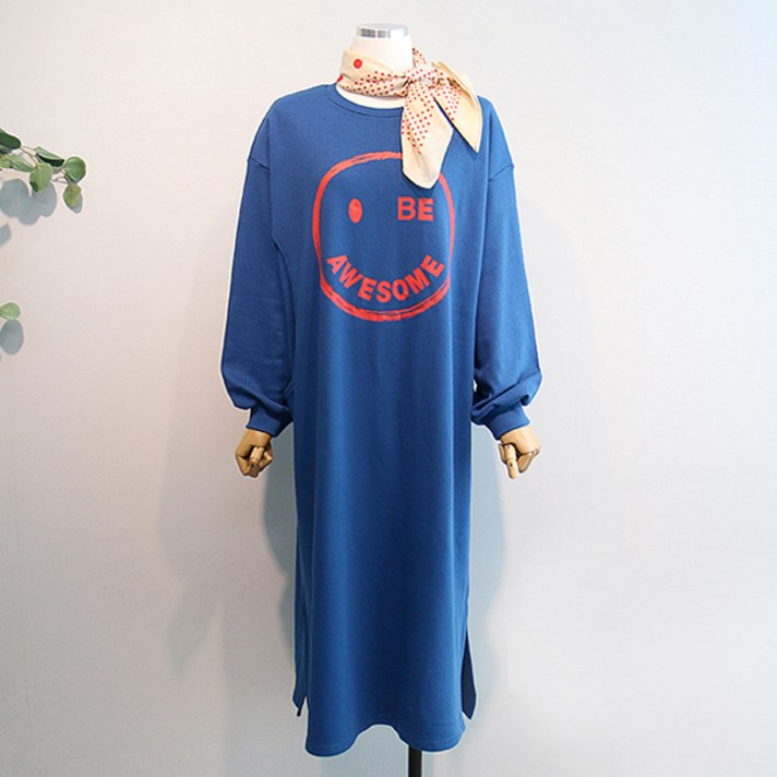 이얀 스마일 면 임부복 초기 만삭 수유원피스