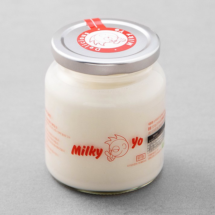 밀키요 유기가공식품 인증 그릭요거트 플레인, 320g, 1개