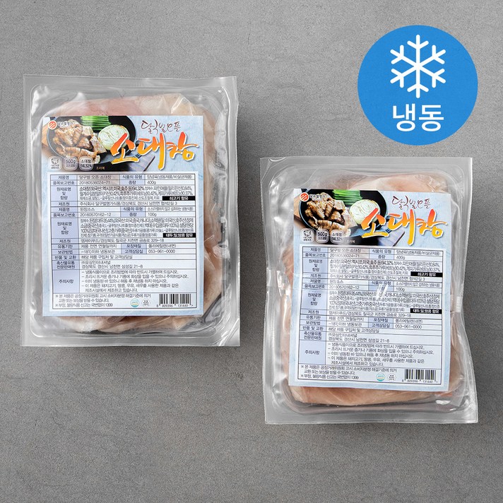 달구벌 오픈 소대창 (냉동), 500g, 2개