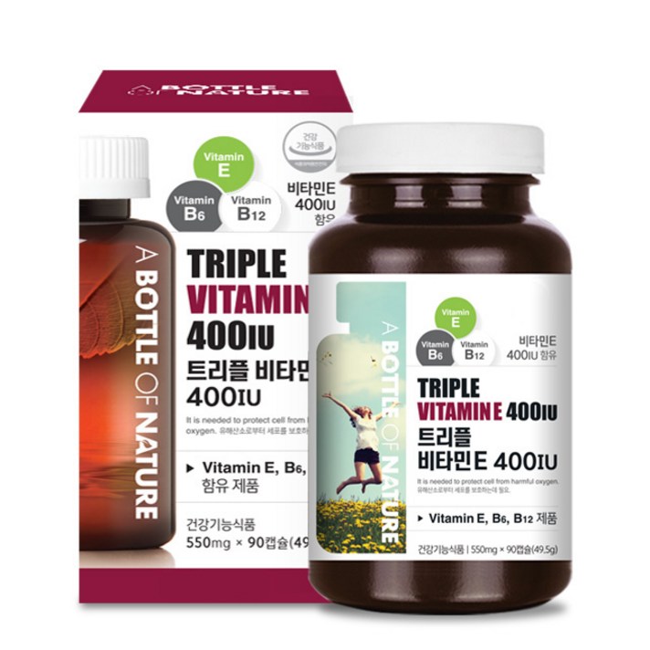 어바틀 트리플 비타민E 400IU, 90정, 1개