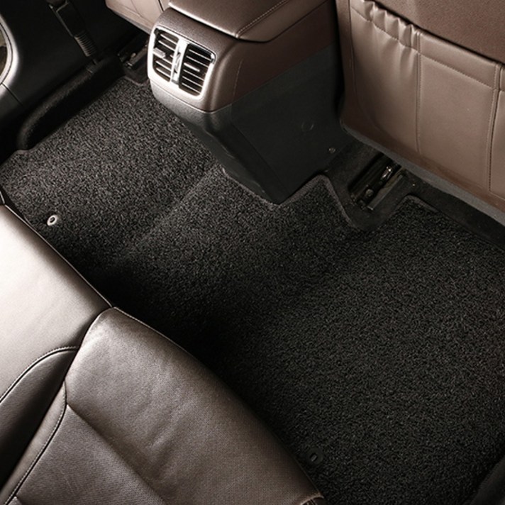 만도 엣지 와이드 볼륨쿠션 코일카매트 확장형, 블랙, 벤츠 GLE [2세대] 2019.9~