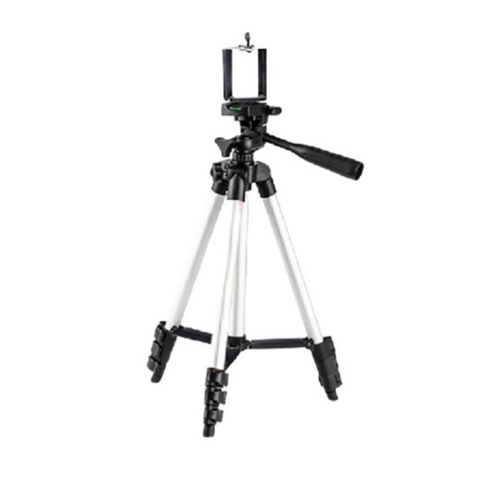 바라보고 스마트폰 DSLR 카메라 4단 삼각대 화이트