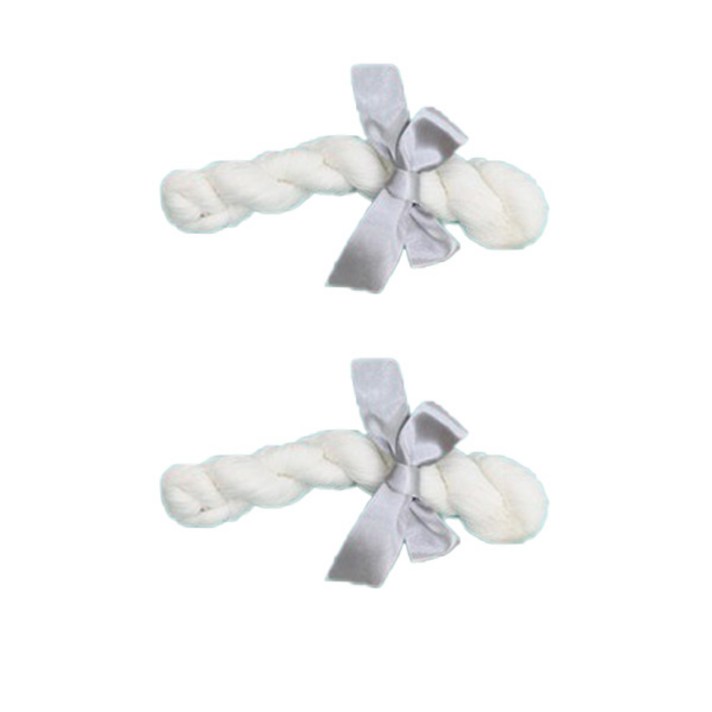 이베이비랜드 셀프 백일상 소품 장수실타래 + 리본 2세트, 실버(리본)