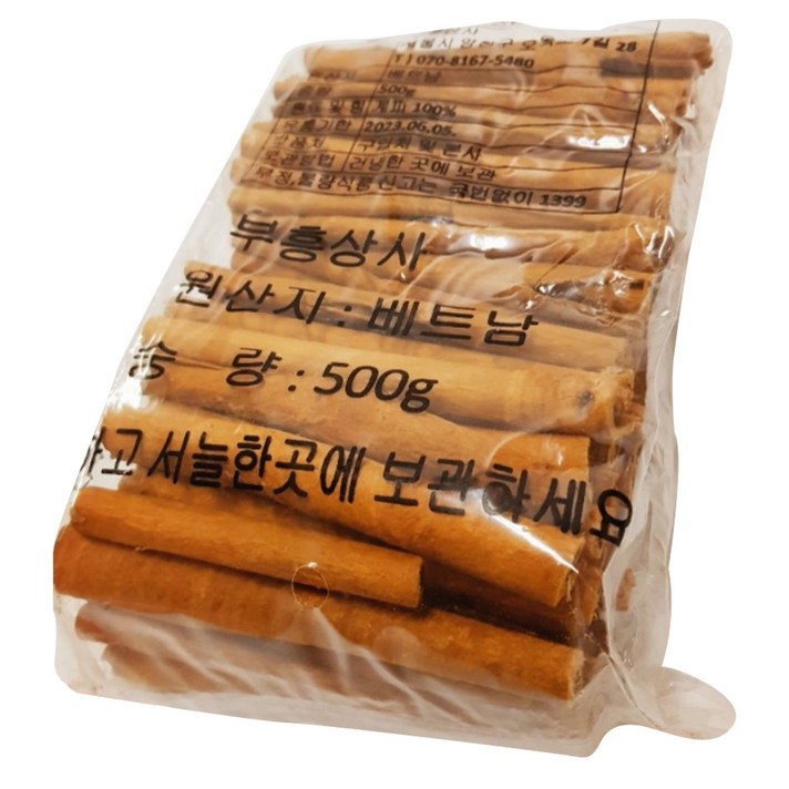SMF company 부흥 계피 스틱, 500g, 1개