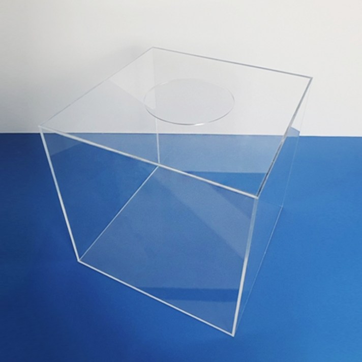  피노마켓 아크릴 응모함 대 24 x 24 x 24 cm, 투명, 1개 