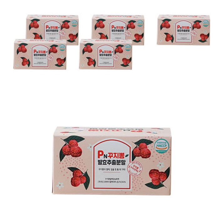 Pn꾸지뽕 발효추출분말 2p, 6개, 60g