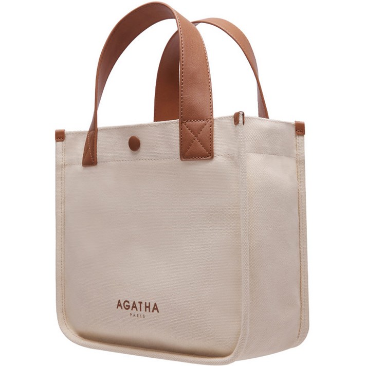 
                                                        아가타 배색 스퀘어 토트백 AGT204-525
                                                    