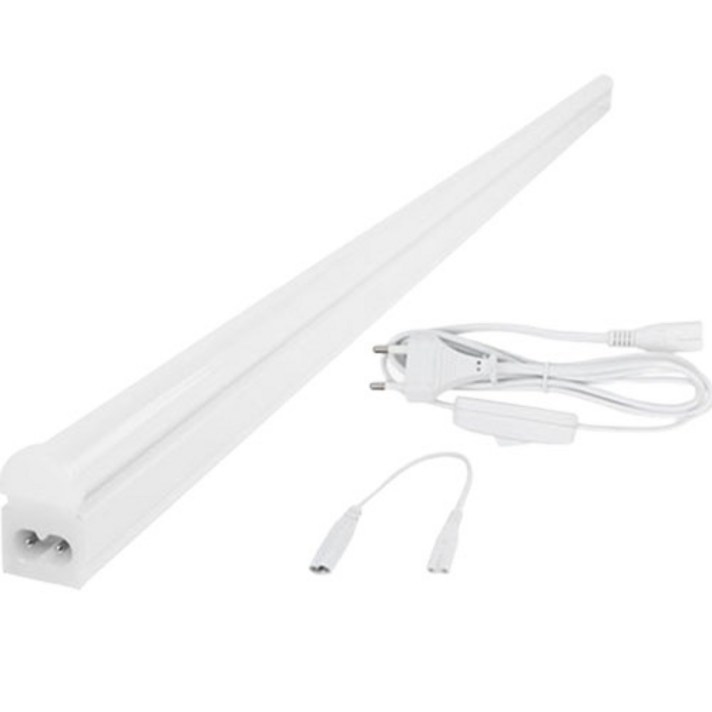 비츠온 LED T5 간접조명 천장등 1200mm 20w + 연결선 + 전원코드 세트, 주광색