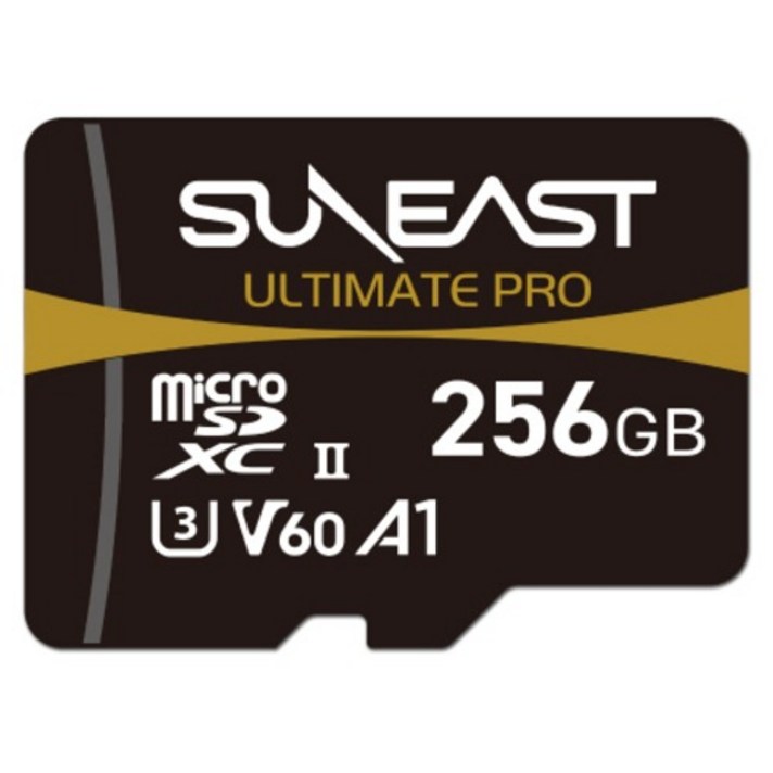 선이스트 얼티메이트 프로 마이크로SD V60 1867 배속 드론 SEMS2128G26G1F, 1개