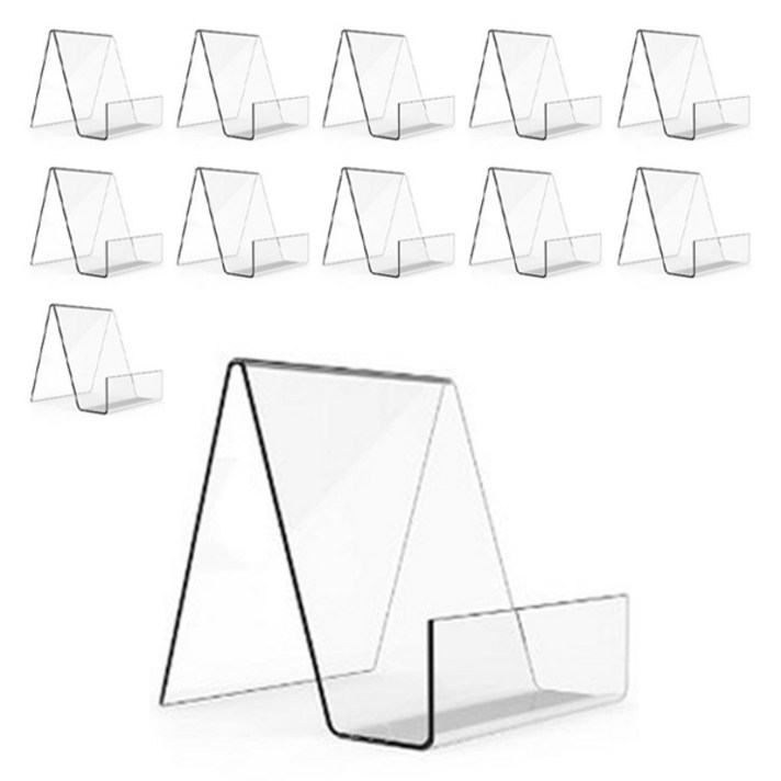 테일스타 아크릴 책꽂이 스탠드 지지형 12p, 투명