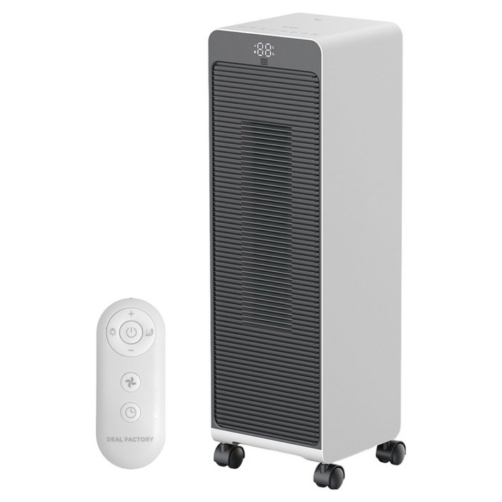 딜팩토리 PTC 가정용 업소용 BLDC 리모컨 AI탑재 더프라임프로 온풍기