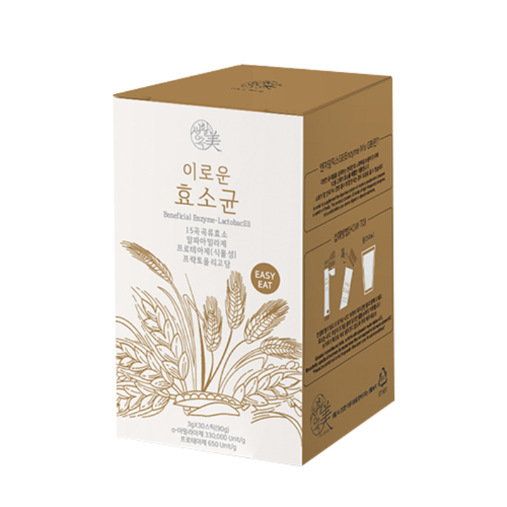 생활속미 이로운 효소균 소화효소, 3g, 30개