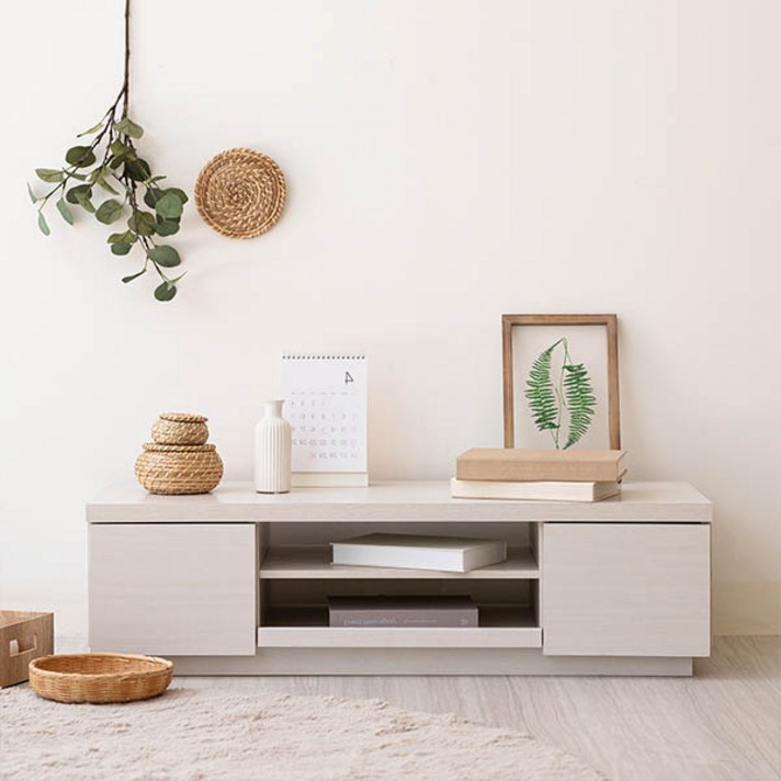 
                                                        아이리스 AV 보드 TV 장 BAB-100, 오프 화이트
                                                    