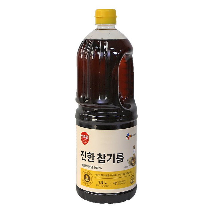 이츠웰 진한 참기름, 1.8L, 1개