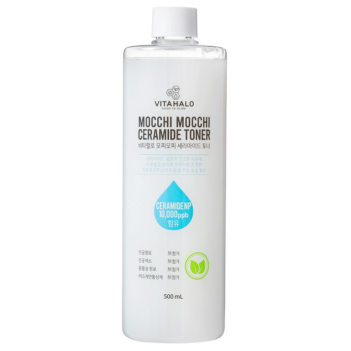 비타할로 모찌모찌 세라마이드 토너, 500ml, 1개입