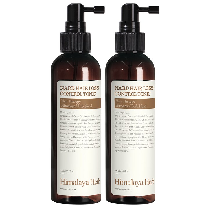 나드 탈모증상완화 헤어토닉, 200ml, 2개