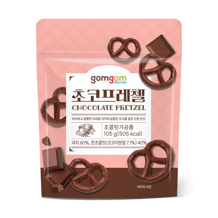  곰곰 초코프레첼, 105g, 1개 