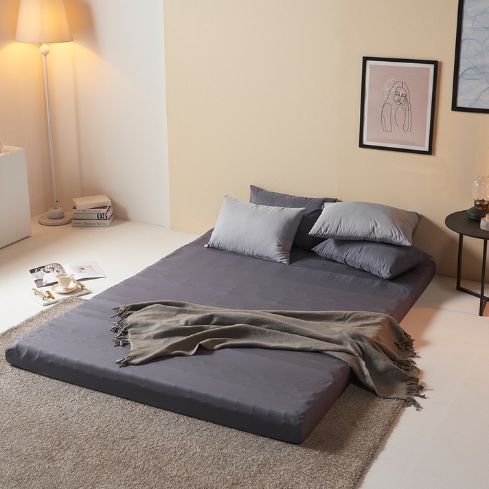  휴가드 먼지 보풀없는 진드기방지 매트리스 토퍼 11cm 